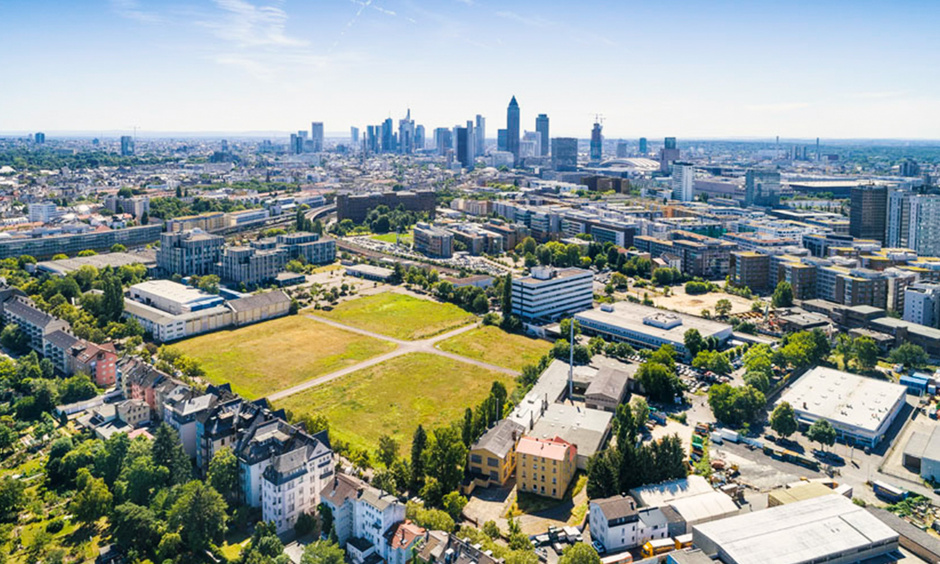 Schönhofviertel Schönhofviertel Skyline Frankfurt